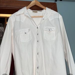 wrangler button down